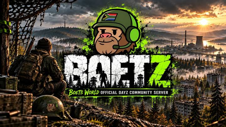 BOETZ, the Boet&rsquo;s World DayZ server